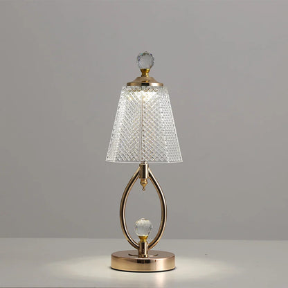Classic Glass Table Light - Fesara