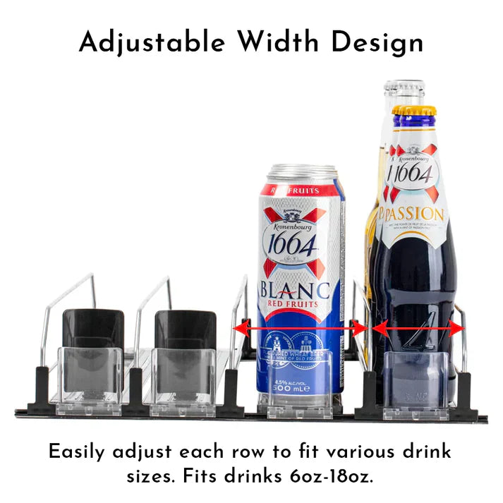Compact Fridge Storage Organizer for Extra Space