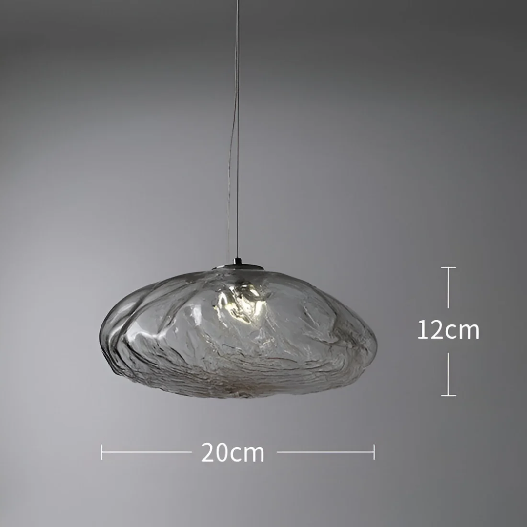White Fluffy Cloud Hanging Light