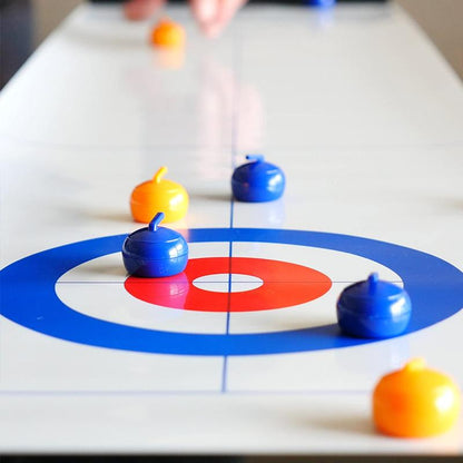 Fun Family Mini Curling Game Set