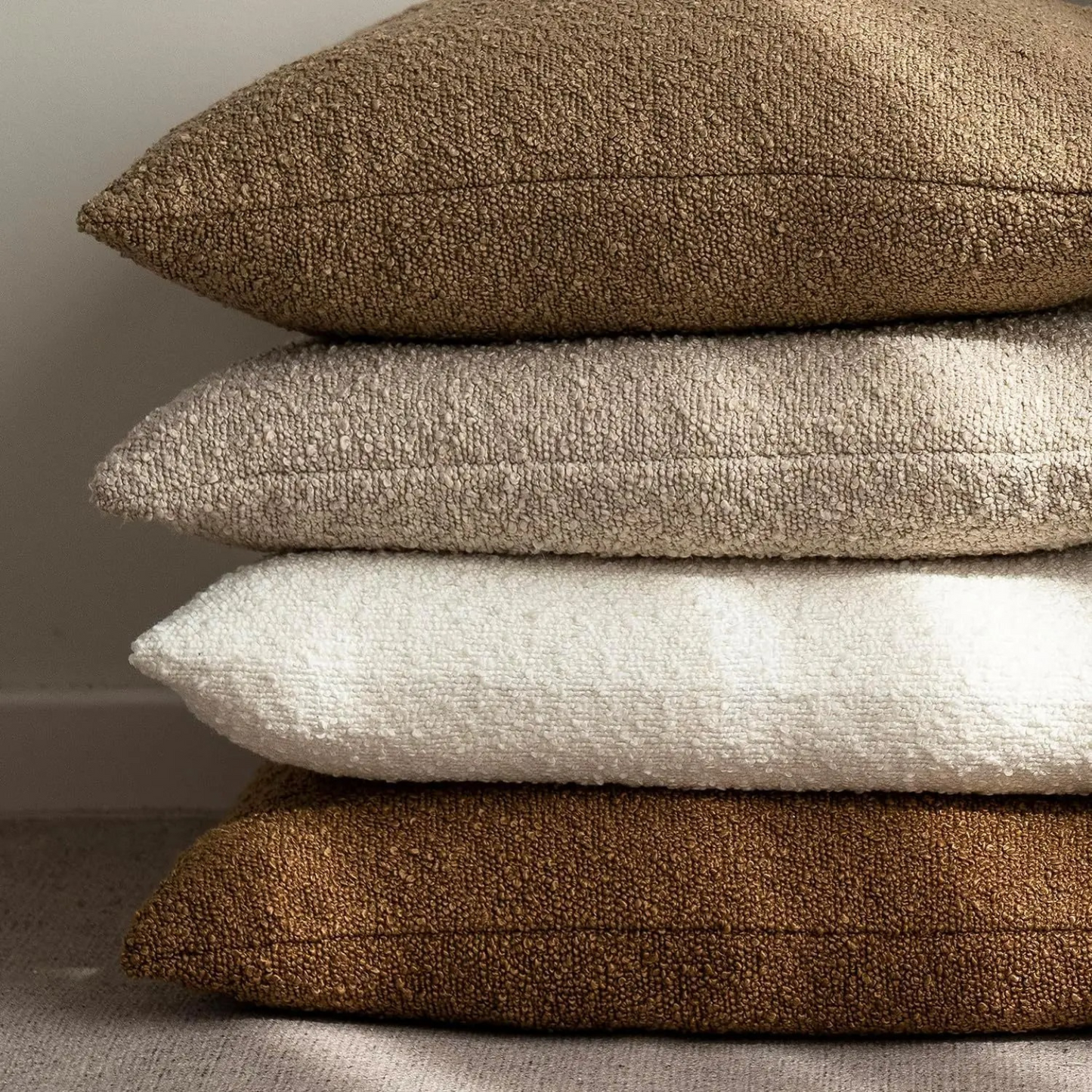 Plush Tulum Throw Pillow Cover 45x45cm Soft Cushion