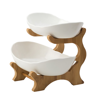 Stackable 3 Tier Fresh Fruit Bowl