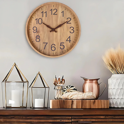 Big Decorative Wall Clock for Home - Fesara