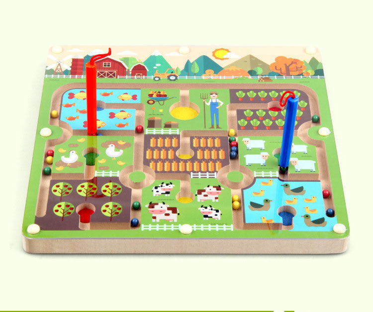 Fun Magnetic Puzzle Toy for Kids Brain Development