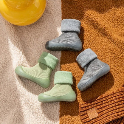 Grip Sole Toddler Socks Shoes for Boys Girls - Fesara