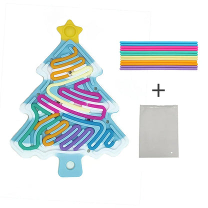 Fun Silicone Christmas Tree Stress Ball