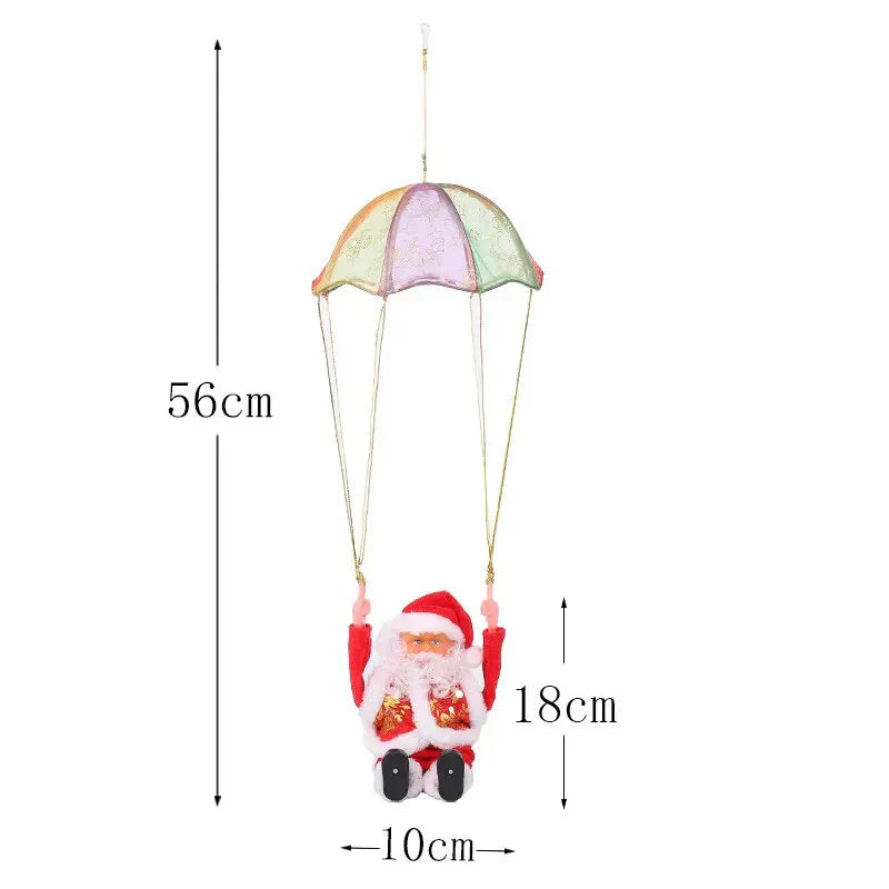 Fun Christmas Flying Santa Decoration