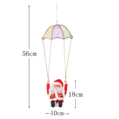 Fun Christmas Flying Santa Decoration