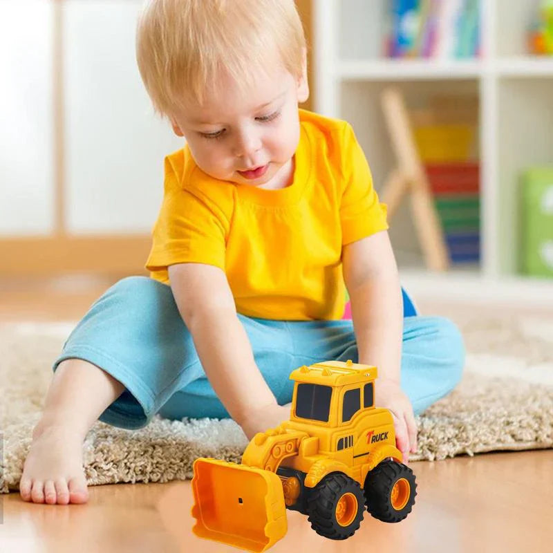 Construction Site Playset for Kids Little Builders