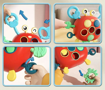 Vibrant Sea Crab Plush Toy