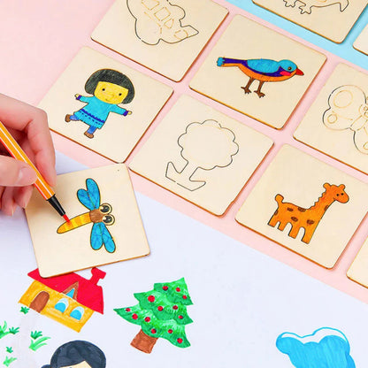 Fun Art Stencils for Kids Drawing Shapes