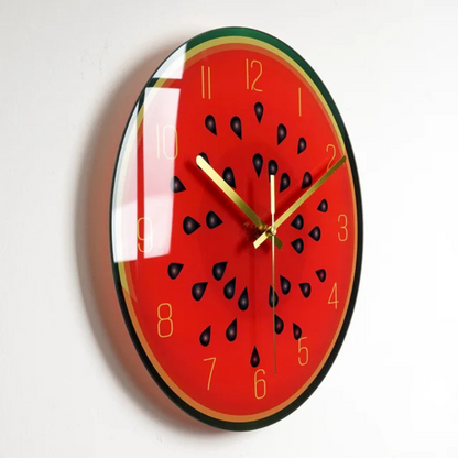 Big Clear Wall Clock - Simple Classic Home Decor