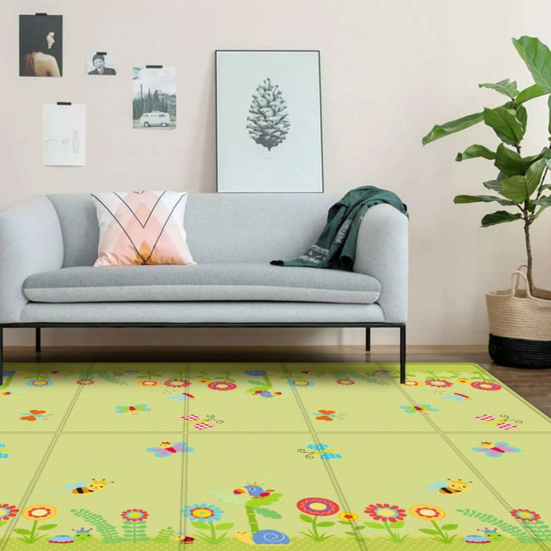 Portable Baby Play Gym with Vibrant Fun Pattern