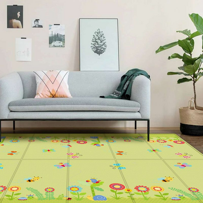 Portable Baby Play Gym with Vibrant Fun Pattern