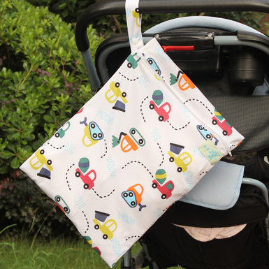 Practical Waterproof Baby Bag with Reusable Pouch