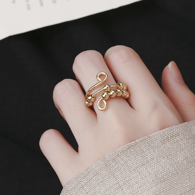 Stress Relief Ball Ring