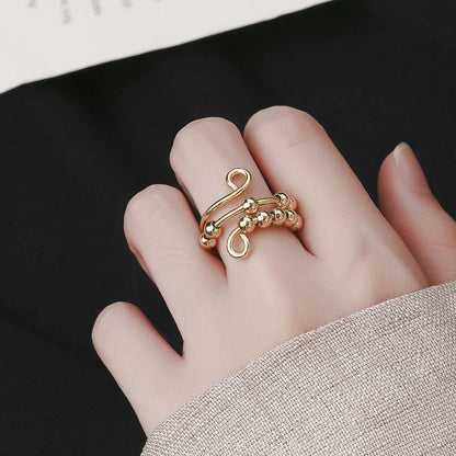 Stress Relief Ball Ring