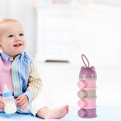 Baby Food Dispenser Container for Milk & Snack Storage