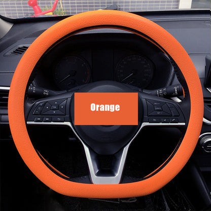 Premium Leather Car Steering Wheel Cover