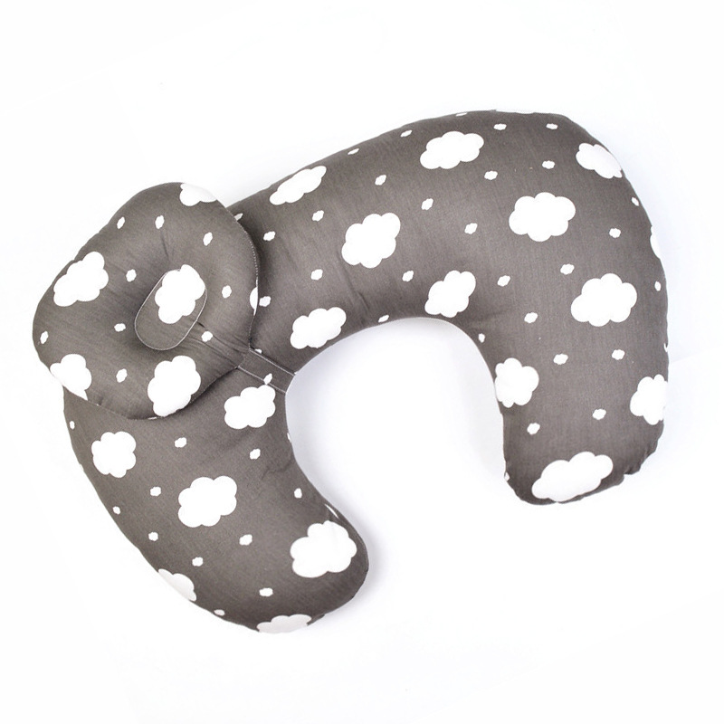 Comfortable Nursing Pillow with Baby Head Rest