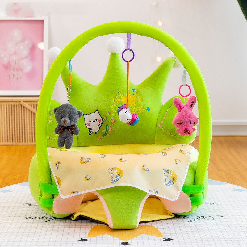 Baby Support Seat with Play Arch - Soft Sitting Helper
