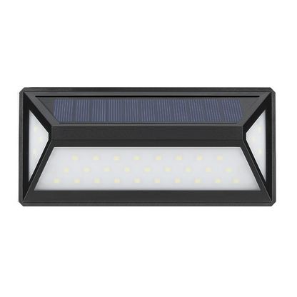 Outdoor Solar Powered Wall Lamp with Motion Sensor