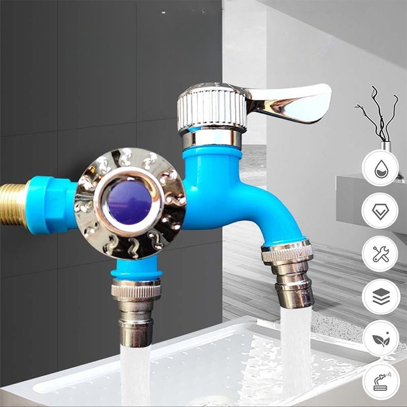 Insulated Freeze Proof Outdoor Faucet with Dual Valve Protection