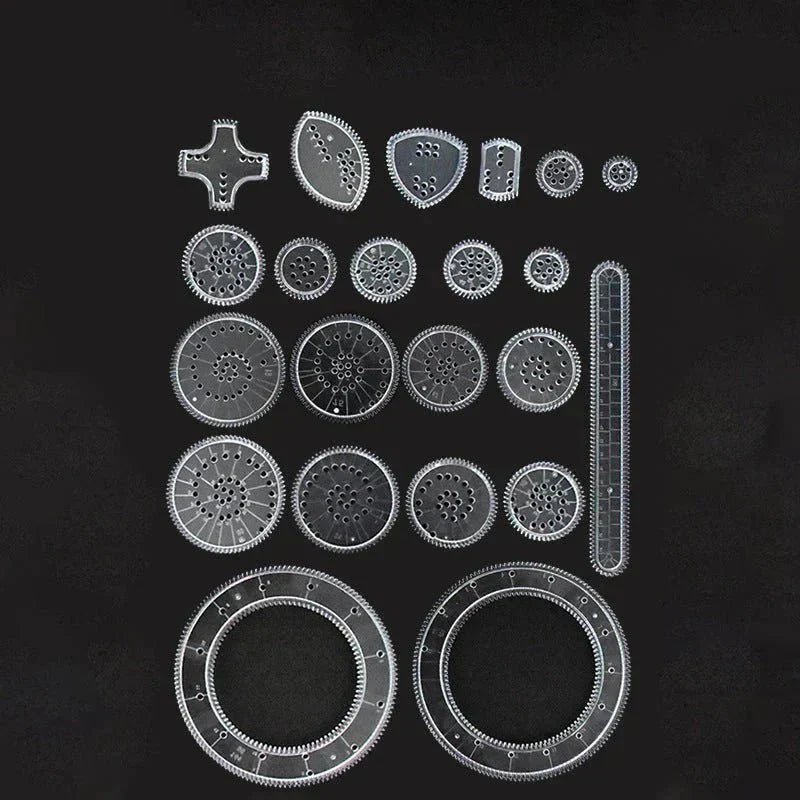 Fesara Spirograph Art Kit - Precise Creative Fun