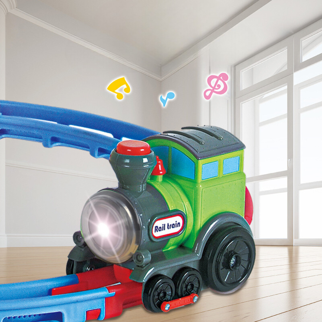 Thrilling Amusement Park Train Set