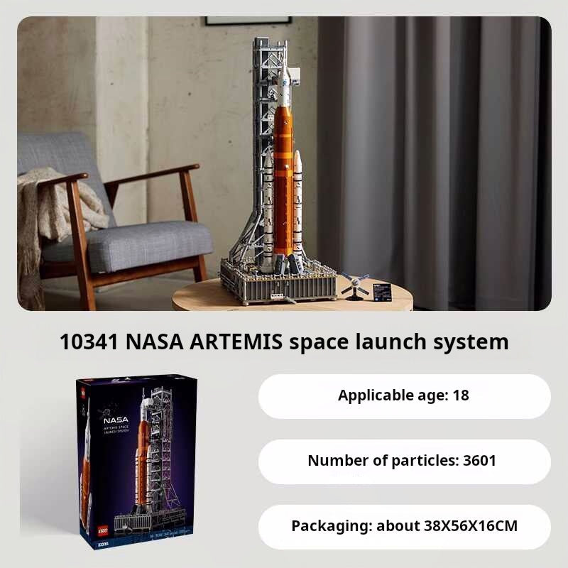Detailed NASA Artemis Rocket Model Building Kit