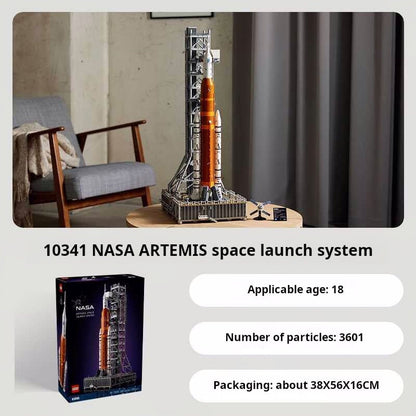 Detailed NASA Artemis Rocket Model Building Kit