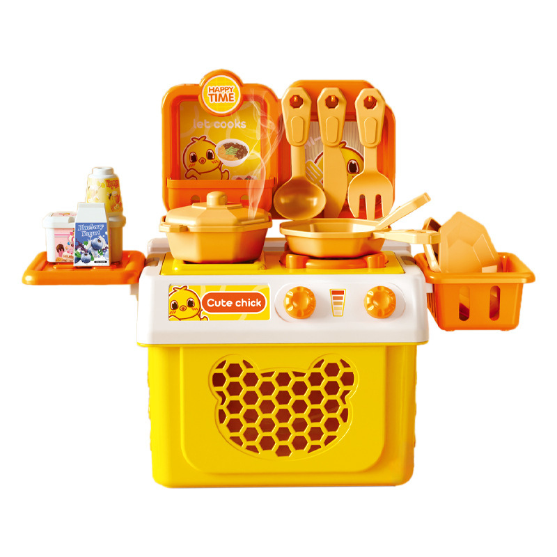 Compact Kids Kitchen Set