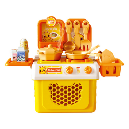 Compact Kids Kitchen Set