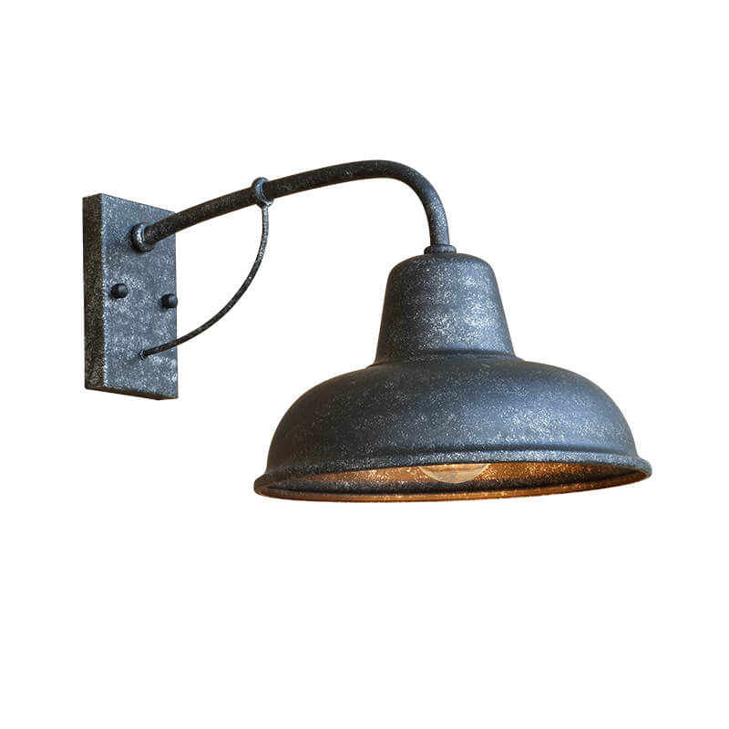 Rustic Outdoor 1-Light Weatherproof Wall Lantern - Fesara