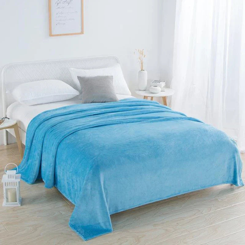 Plush Soft Velvet Throw Blanket