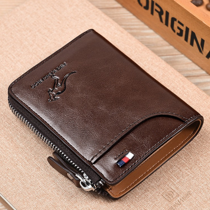 Men's Premium Leather Secure Wallet
