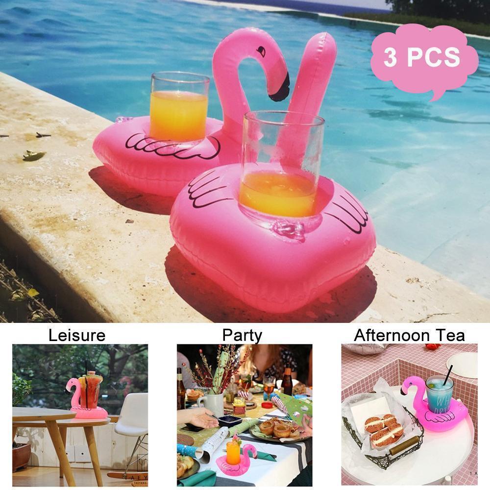 Fun Pink Pool Float Flamingo Raft