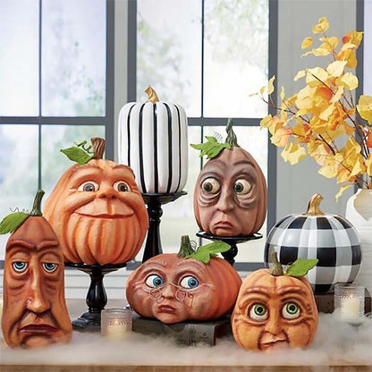 Colorful Fall Pumpkin Decor