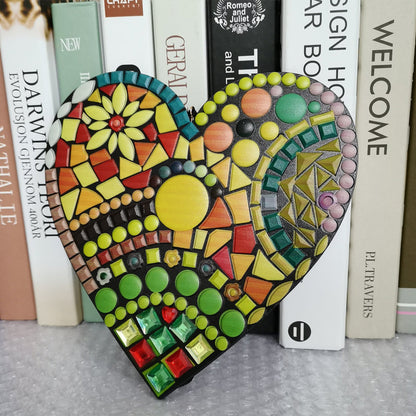 Vibrant Love-Shaped Outdoor Decor