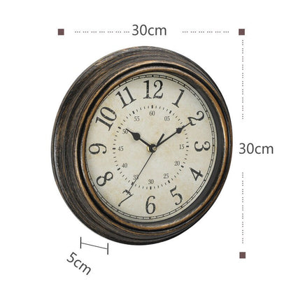 Classic Wooden Style Wall Clock