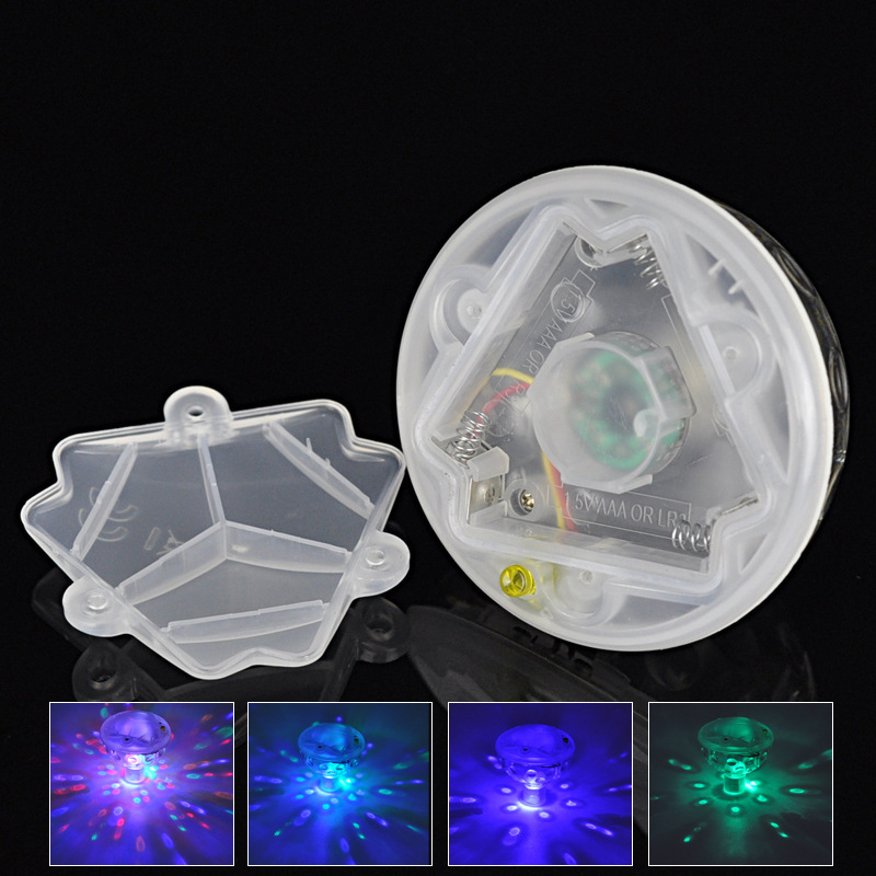 Colorful LED Submersible Bath Light