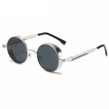 Classic Round UV Sunglasses with Retro Style