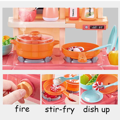 Kids Play Kitchen Sink Water Playset