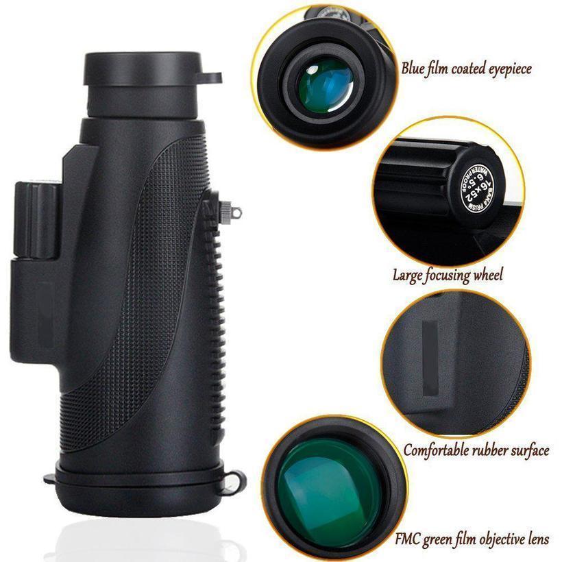 Waterproof HD Pocket Monocular Telescope