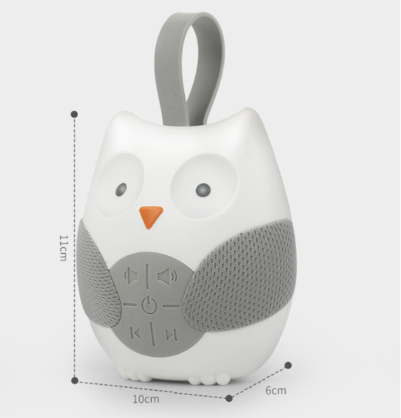 Soothing Baby Owl Sound Machine with Lullabies