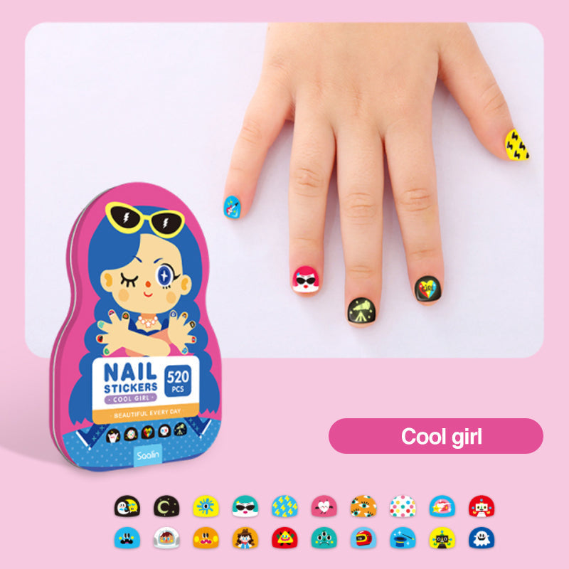 Fun Kids Nail Art Stickers (120 Count)