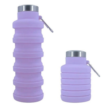 Compact Foldable Silicone Water Bottle