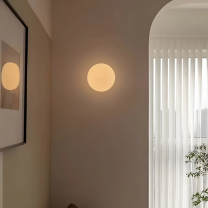 Elegant Modern Glass Wall Light - Fesara