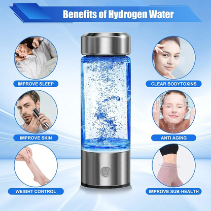 Pure Hydrating Hydrogen Infused Water Bottle