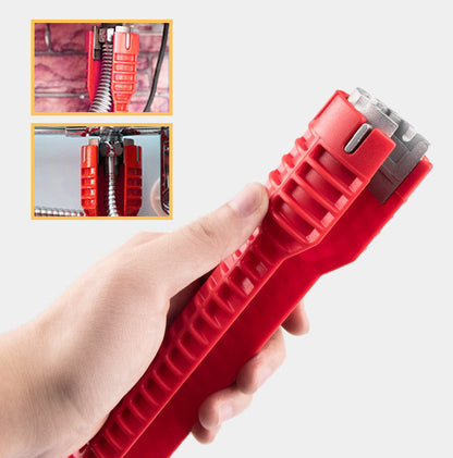 Heavy Duty 8-in-1 Basin Pipe Wrench Tool